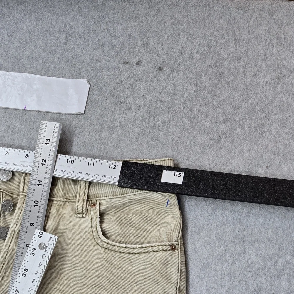 PACSUN Women Jeans 28 Beige Denim Bootcut High Rise 31